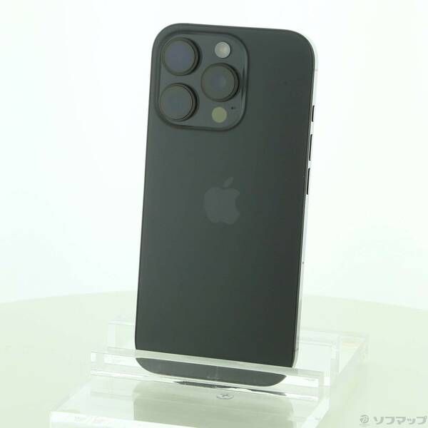 〔 品〕 iPhone16 Pro 256GB ブラックチタニウム MYN03J A SIMフリー 305