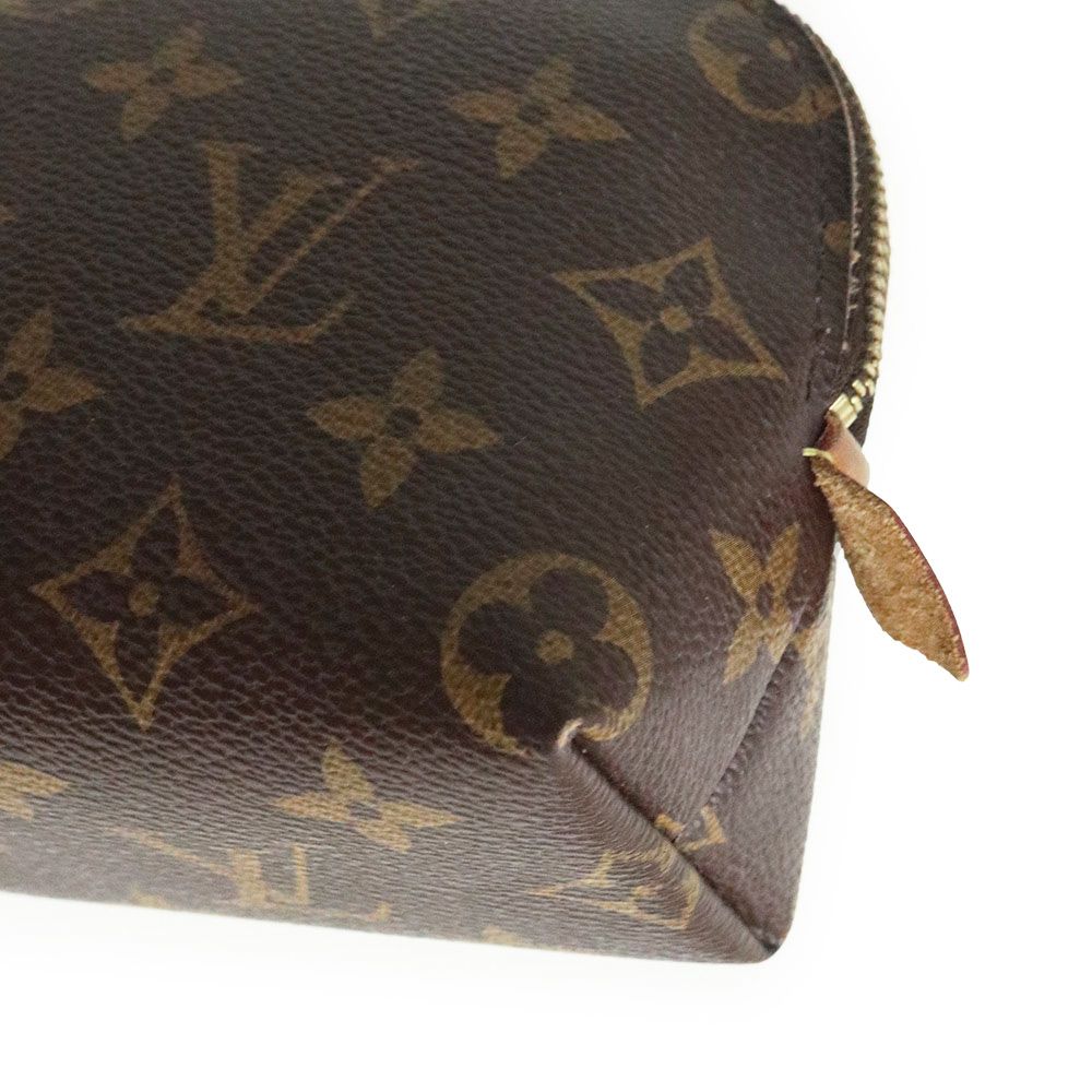 ルイヴィトン　ポシェット　コスメティック　ポーチ　モノグラム　化粧ポーチ　PVC 美品】ルイヴィトン モノグラム ポシェット コスメティック PVC 化粧