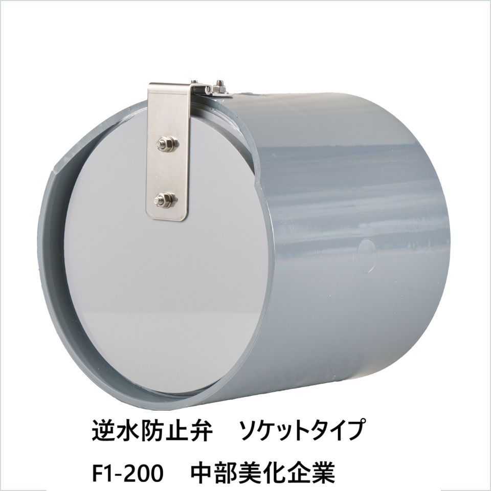 逆水防止弁 ソケットタイプ F1-200 中部美化企業