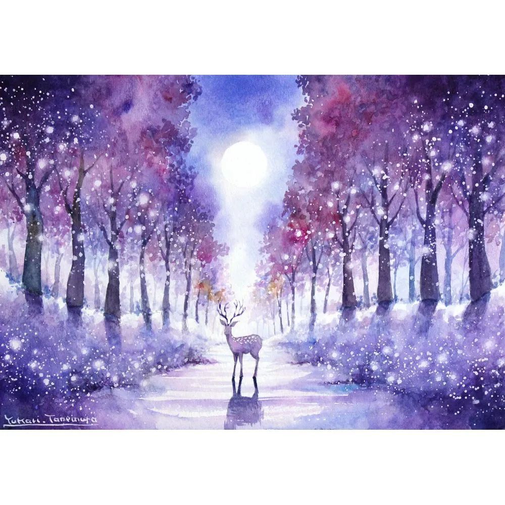 月兎-Tsukito-︎︎さま専用（原画）記憶を映す海【A5／水彩画／#2728 月兎-