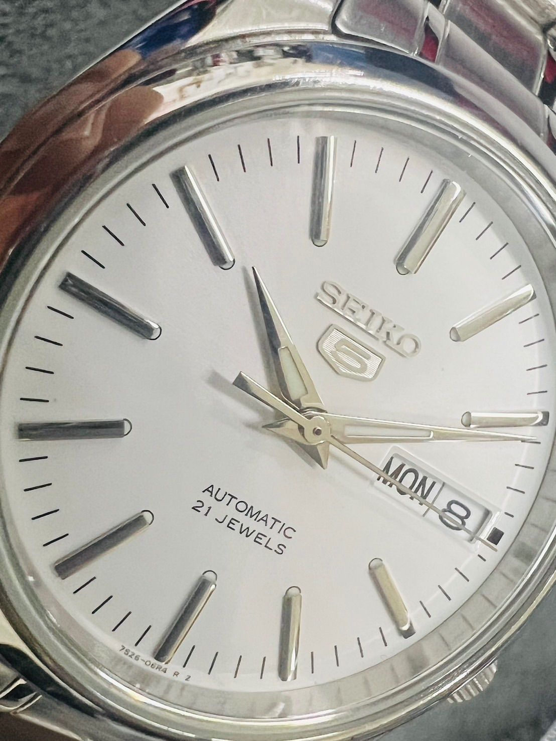 SEIKO5　セイコー　自動巻き　7S26-01V0　21JEWELS　美品 希少 裏スケ】SEIKO 5 セイコー 7S26-01V0 デイライト 21JEWELS