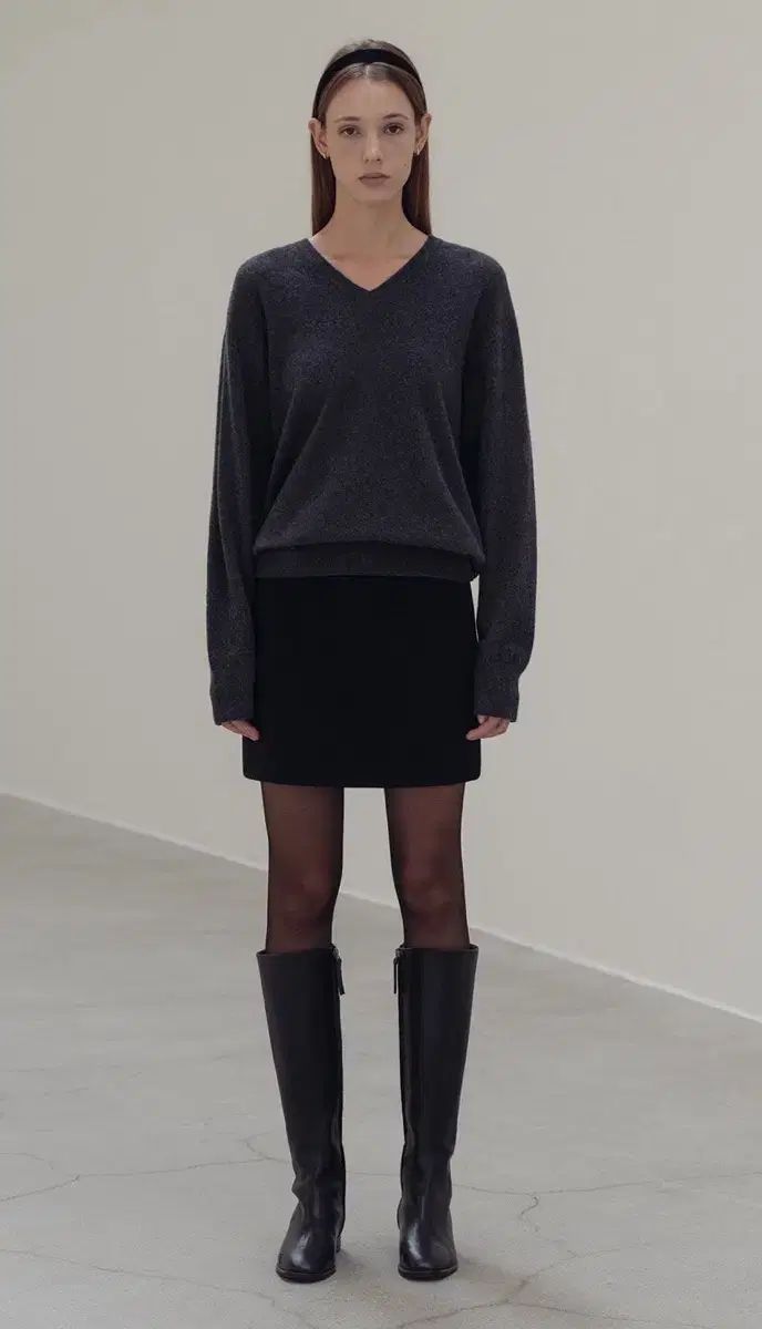 会場 コエネット kohen knit チャコール