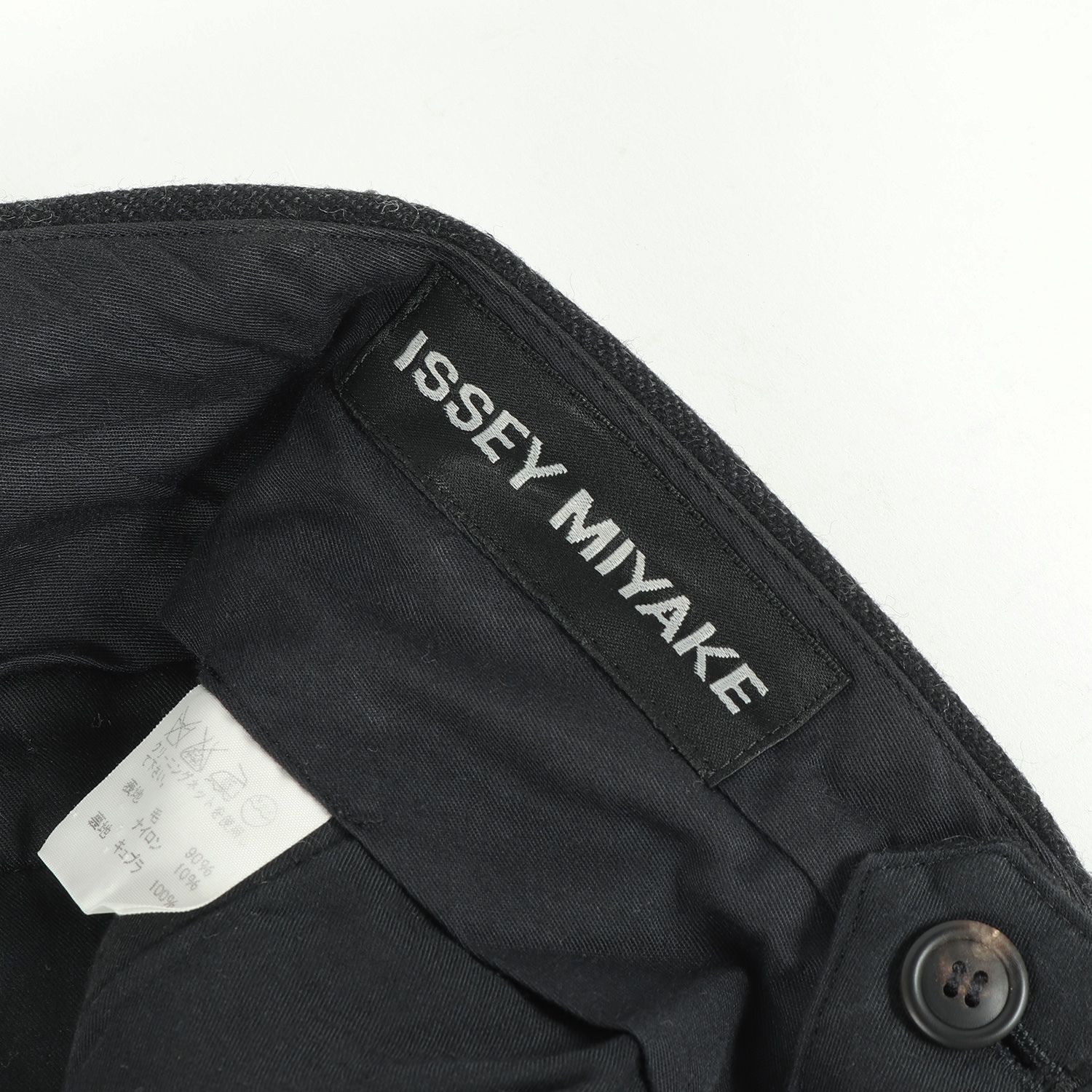 ISSEY MIYAKE MEN 2タック スラックス ウール-