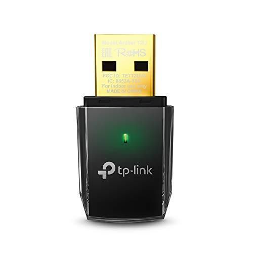 TP-Link WiFi 無線LAN 子機 AC600 433Mbps 200Mbps Windows|Mac OS 対応 デュアルバンド