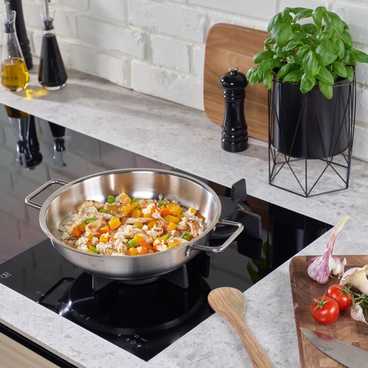 Fissler ステンレス フライパン 約28cm Fissler ステンレス フライパン 約28cm フィスラー フライパン