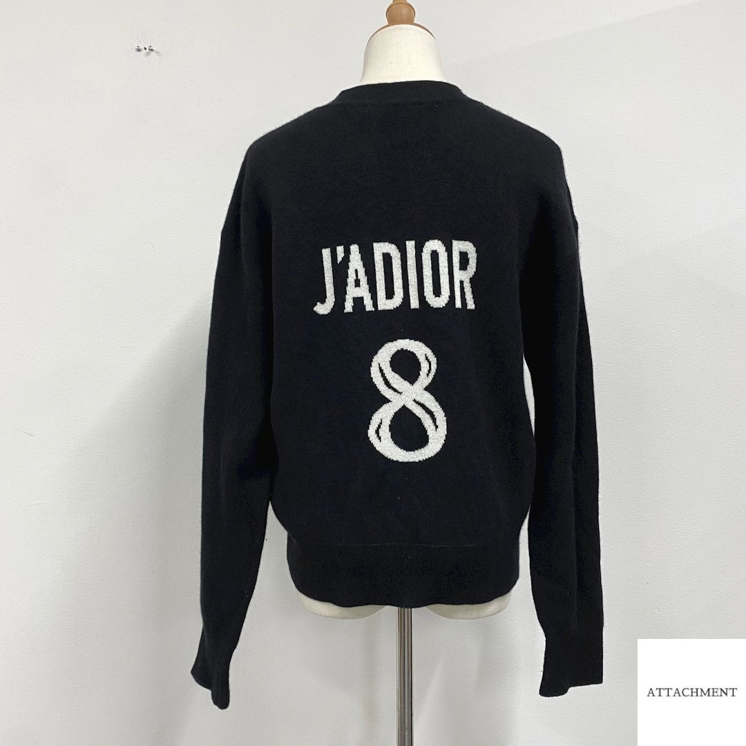 DIOR】ディオール J'ADIOR 8 ボクシーセーター カシミヤセーター