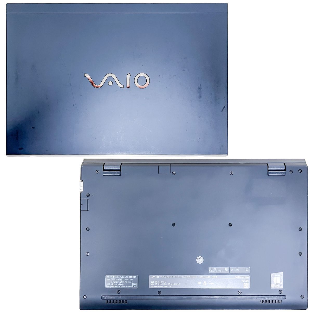 【バッテリー良好】VAIO バイオ Pro PG VJPG13C11N VJPG141GAL3B 第10世代 Core i5-1035G1 メモリ8GB SSD/NVMe256GB FHD13.3インチ Windows11 Pro 2021年製ノートパソコン