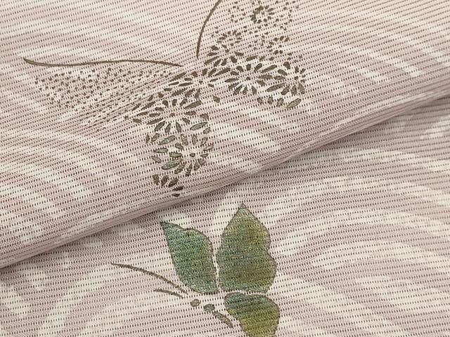 平和屋着物＊夏物　訪問着　絽　立波舞蝶文　洗える着物　AABA5716sx 平和屋着物＊夏物 訪問着 絽 立波舞蝶文 洗える着物 AABA5716sx