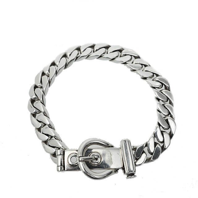 エルメス HERMES ブックルセリエ PM チェーン ブレスレット SILVER 925 シルバー ブランド古着ベクトル 中古AA250204
