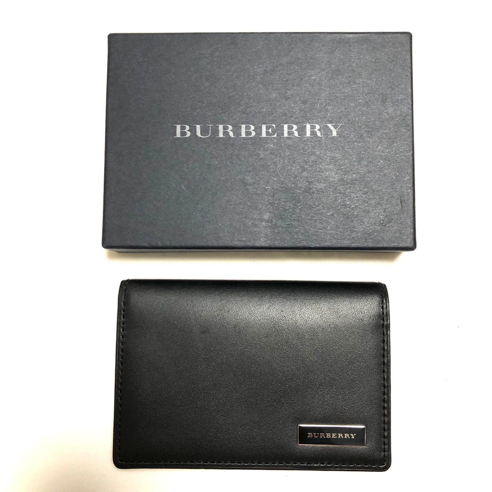 超美品】BURBERRY チェック柄カードケース