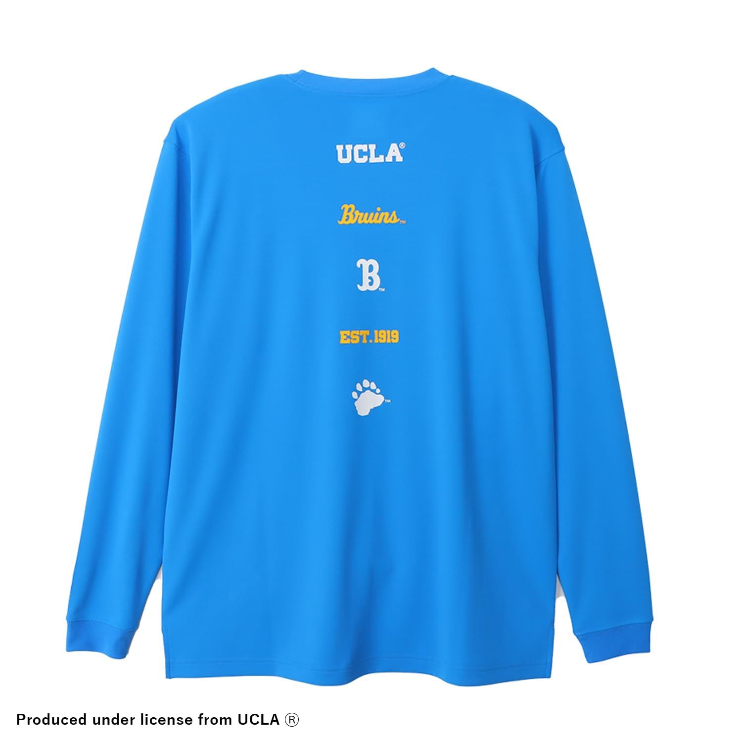 [チャンピオン] Tシャツ 長袖 丸首 DRYSAVER グラフィックプリント ロングスリーブTシャツ バスケットボール UCLA C3-AB467 メンズ カリフォルニアブルー