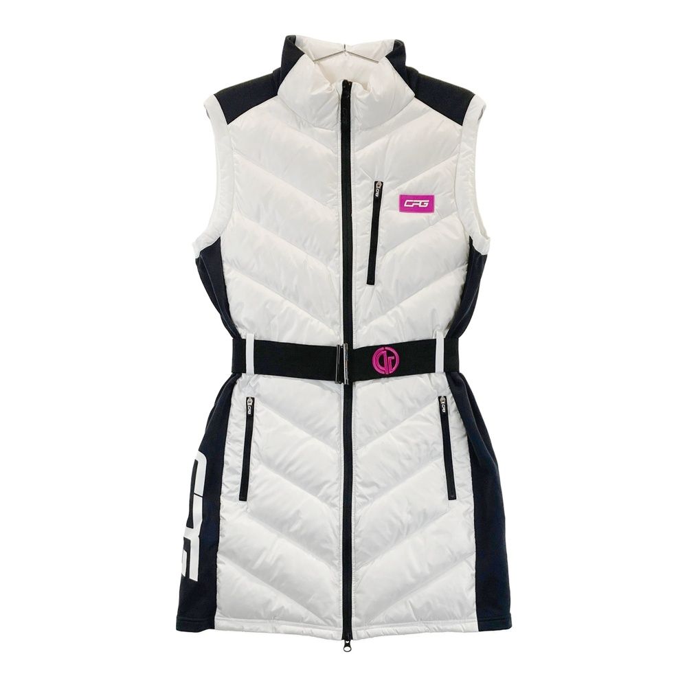 CPG GOLF シーピージー ゴルフ ハーフジップ スカート ワンピース 白 New Balance Golf（ニューバランスゴルフ）の「【new balance