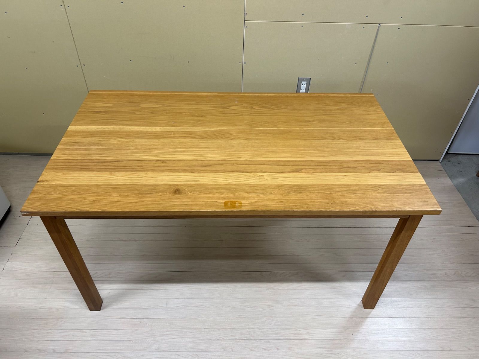 廃盤無印良品 オーク材 テーブル140cm ダイニング