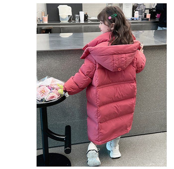 新作の新商品続々！ ロングコート キッズ 女の子 子供服 中綿コート 子供 フード付き 中綿ジャケット アウター 中綿 通園 通学 卒業式 小学生 防寒対策 秋冬 子供服 韓国 キッズコート hzyfa36 DZ30 激安大特集！