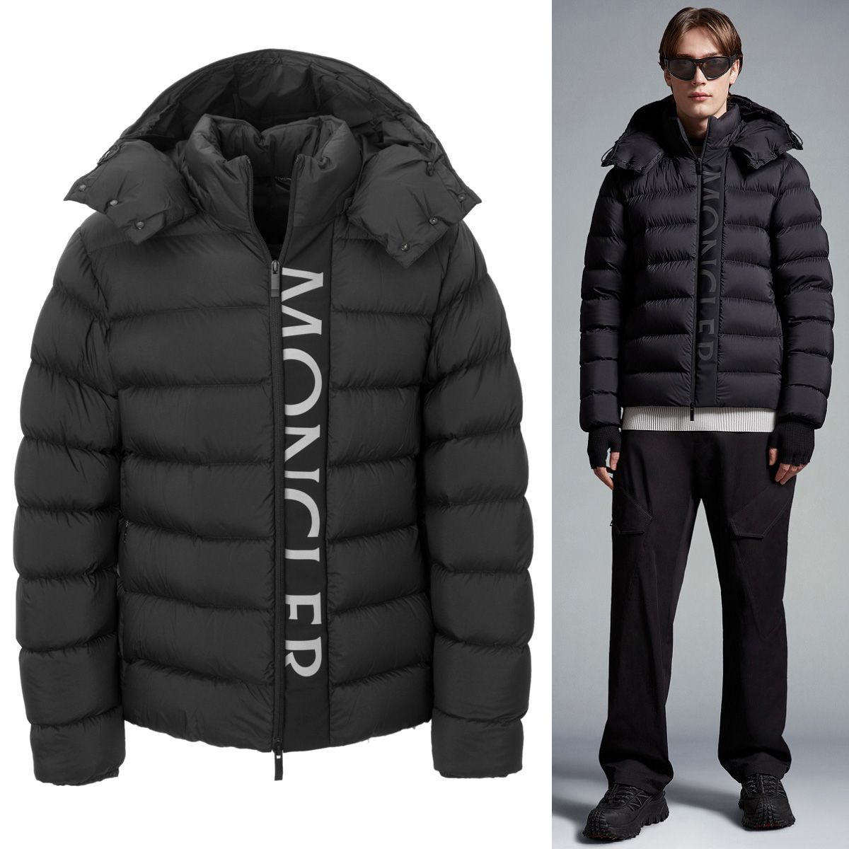 MONCLER モンクレール UME 1A00034 596K7 ブラック ダウンジャケット