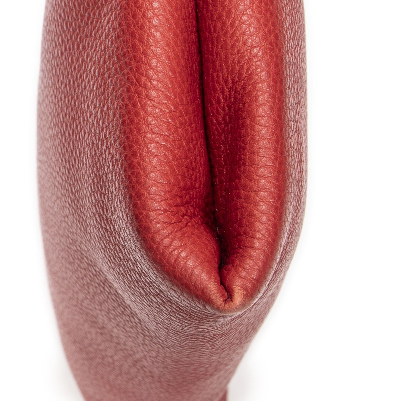 プラダリストレットポーチ赤ヴィテロ ダイノA