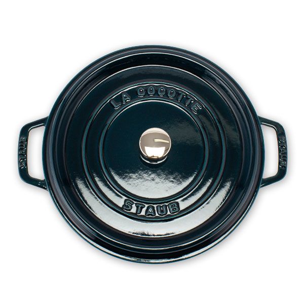 staub ストウブ　ココットラウンド 26 浅型　ホーロー鍋　両手鍋 ストウブ 鍋 Staub ピコ・ココット ラウンド シャロー 26cm 両手