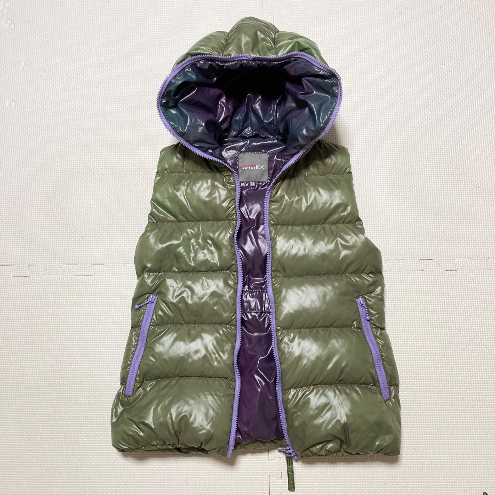 DUVETICA デュベティカ Febe ダウンベスト ダウン90% フード フーディ