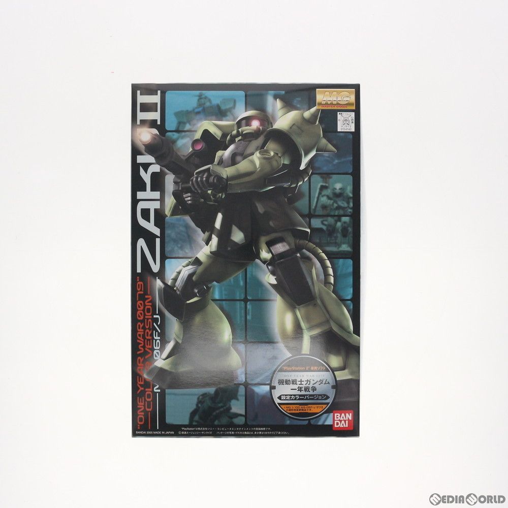 MG 1/100 MS-06F/J ザクII 機動戦士ガンダム 一年戦争 設定カラー