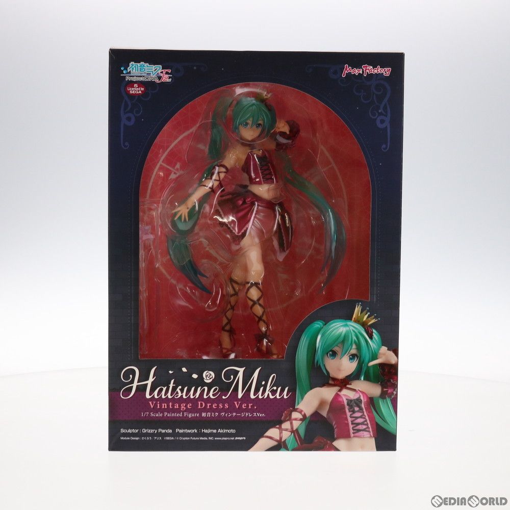 初音ミク ヴィンテージドレスVer. 初音ミク -Project DIVA- F 2nd 1|7 完成品 フィギュア マックスファクトリー