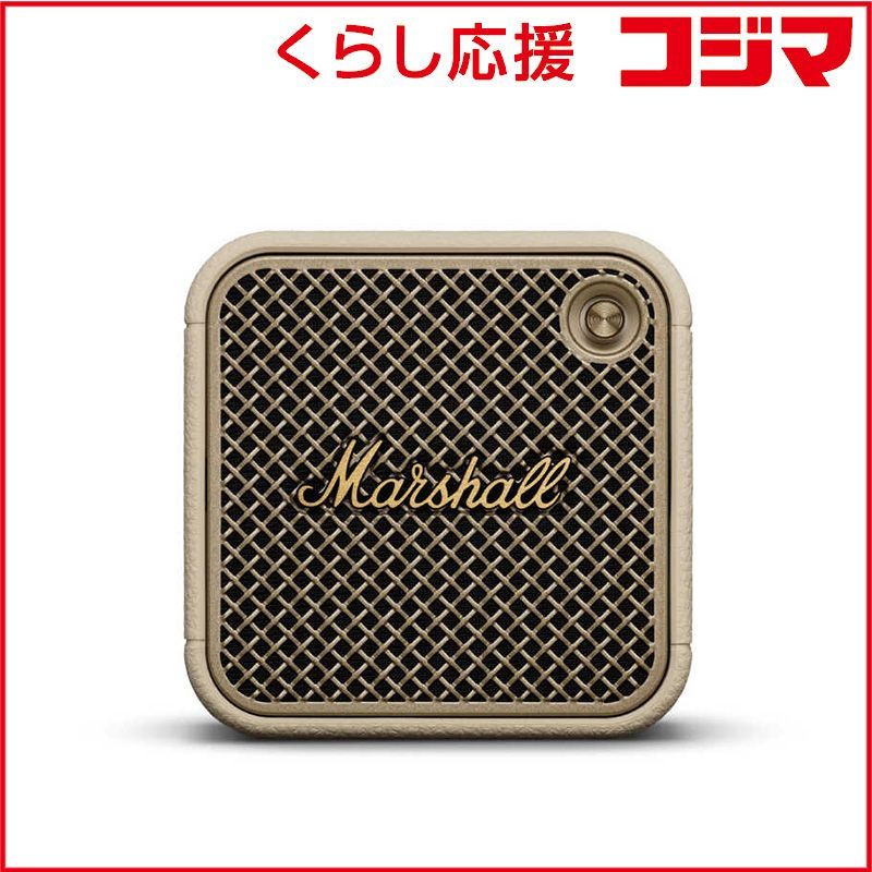 MARSHALL ブルートゥーススピーカー Willen ll Cream Bluetooth対応 クリーム WILLEN2CREAM