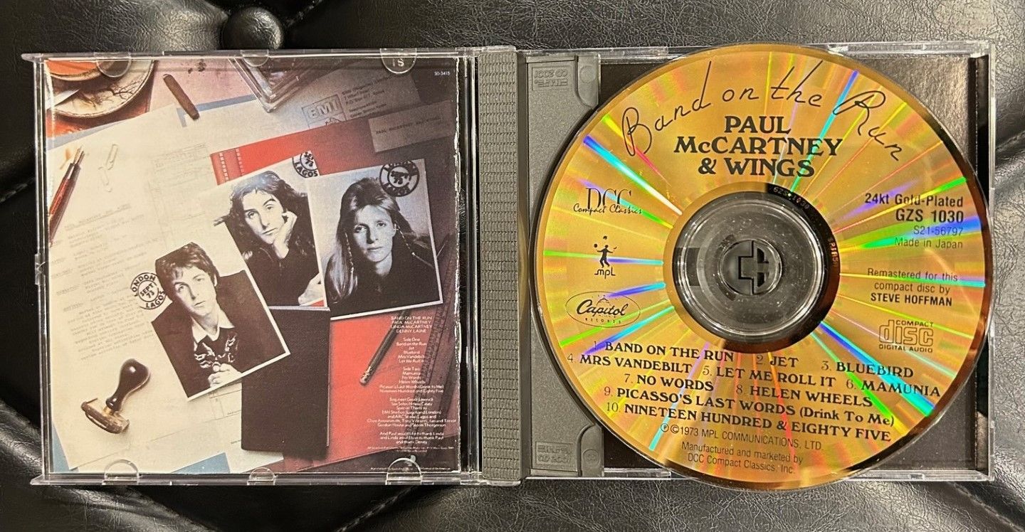 DCC ゴールドCD】BAND ON THE RUN DCC ゴールドCD】BAND ON THE RUN