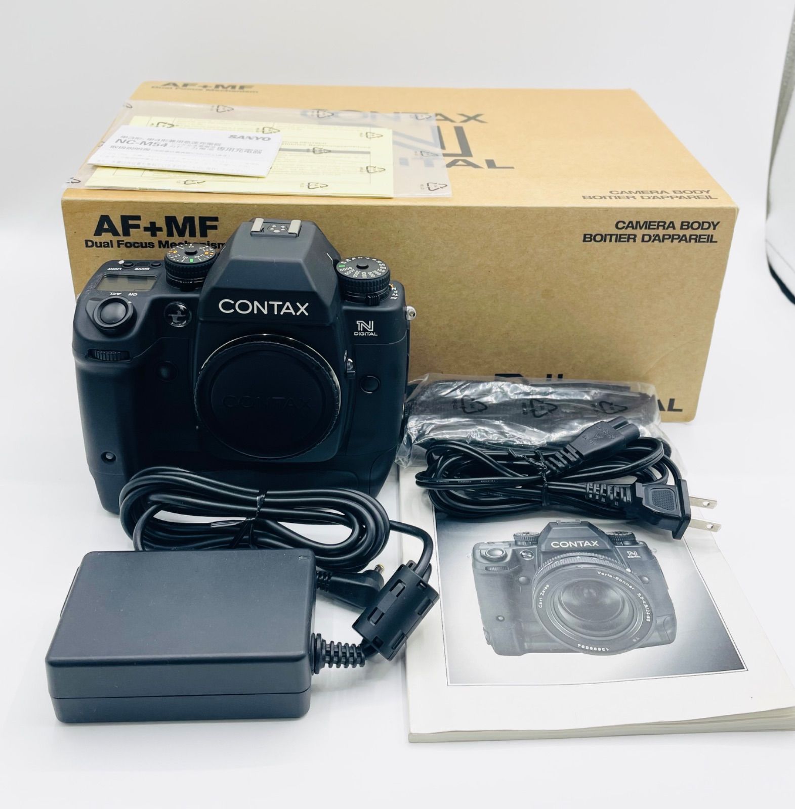 【希少美品】CONTAX N DIGITAL ボディ コンタックス デジタル一眼レフカメラ　元箱付き