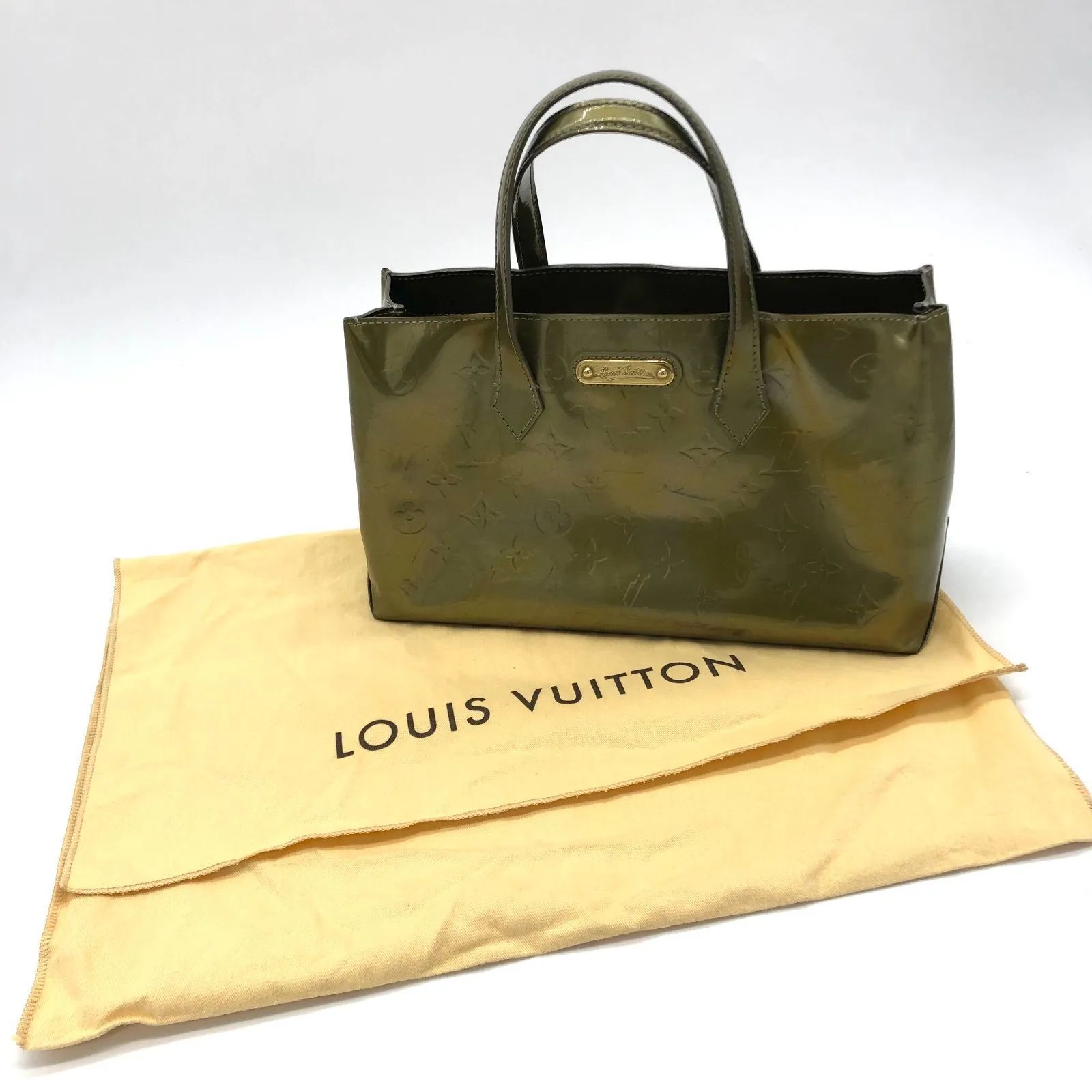 Louis Vuitton/ルイヴィトン ウィルシャーPM ヴェルニ ハンドバッグ M91627 モノグラム グリアールデコ レディース