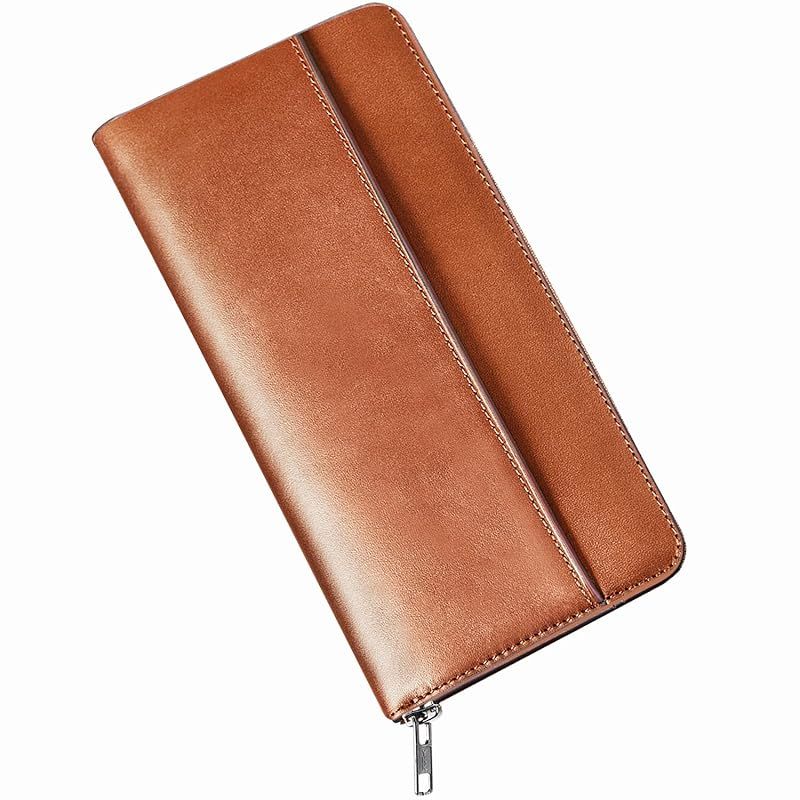 【新品】 一流の財布職人が作る 財布 メンズ 栃木レザー 長財布 本革 大容量 YKKファスナー ウォレット 牛革 小銭入れ 紳士用 ビジネス サイフ コンパクト シンプル 男性 紳士用 おしゃれ 男