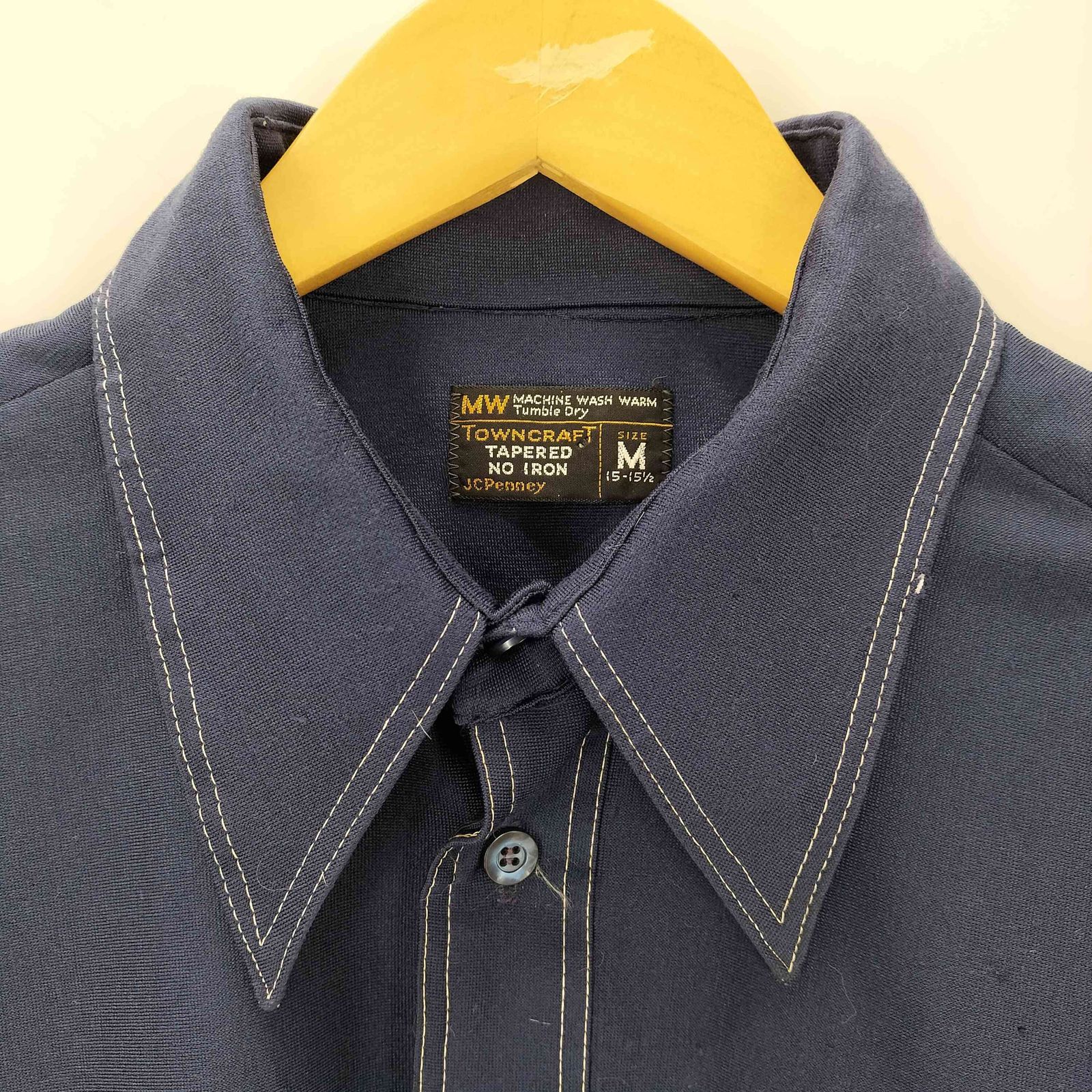 70s towncraft シャツ 70s タウンクラフト TOWNCRAFT 開襟シャツ サイズ17 USA製