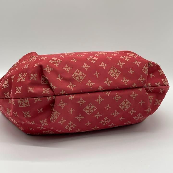 良品】russet ラシット ハンドバッグ モノグラム 総柄
