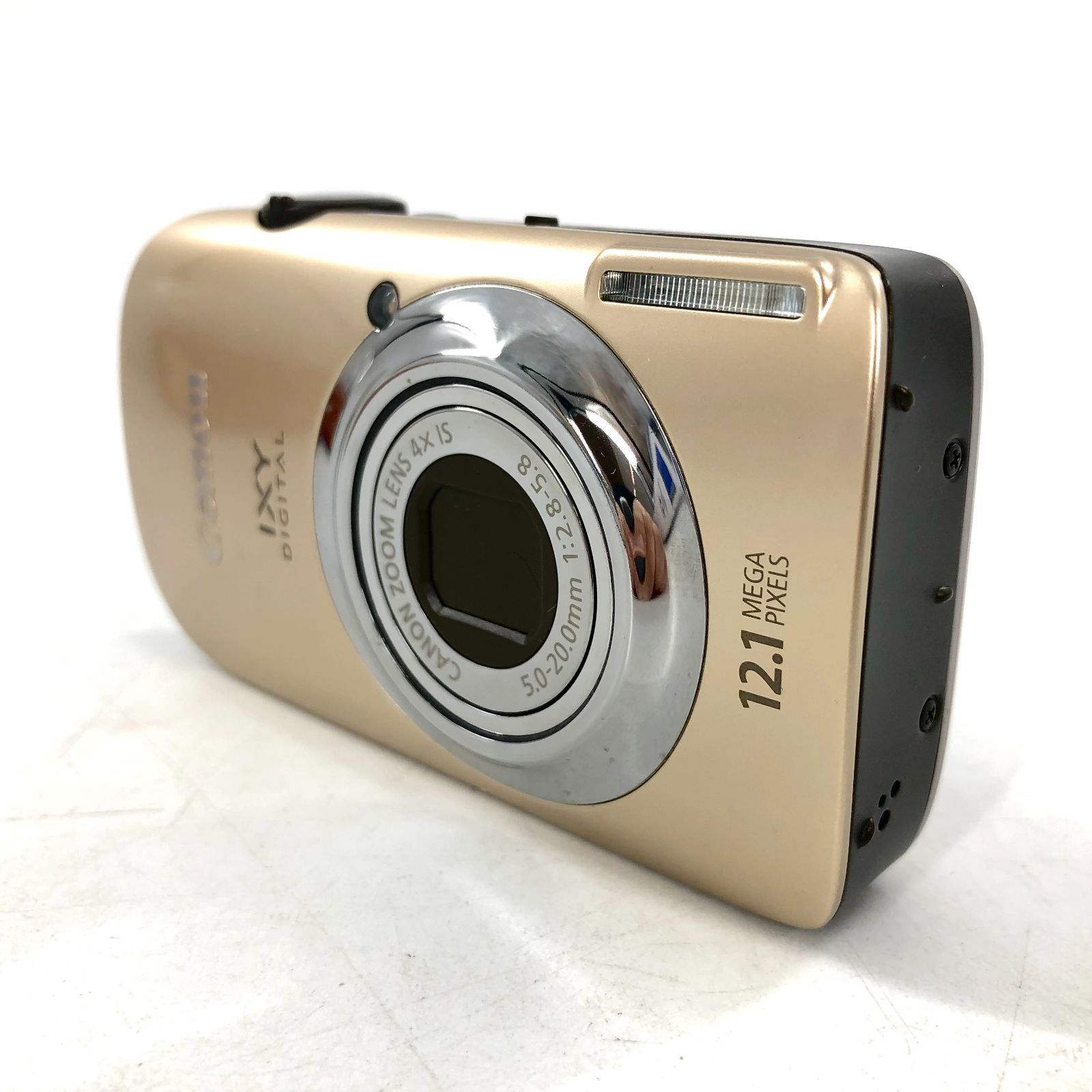 人気 Canon キャノン IXY DIGITAL 510IS ゴールド コンパクトデジタルカメラ レンズ 5.0-20.0mm 1:2.8-