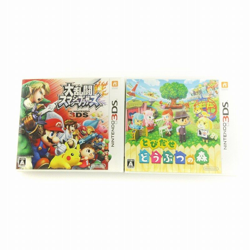 3ds ソフト　ゼルダ　マリオ　モンハン等 3DSソフト 6本セット マリオカート7 どうぶつの森 ゼルダの伝説