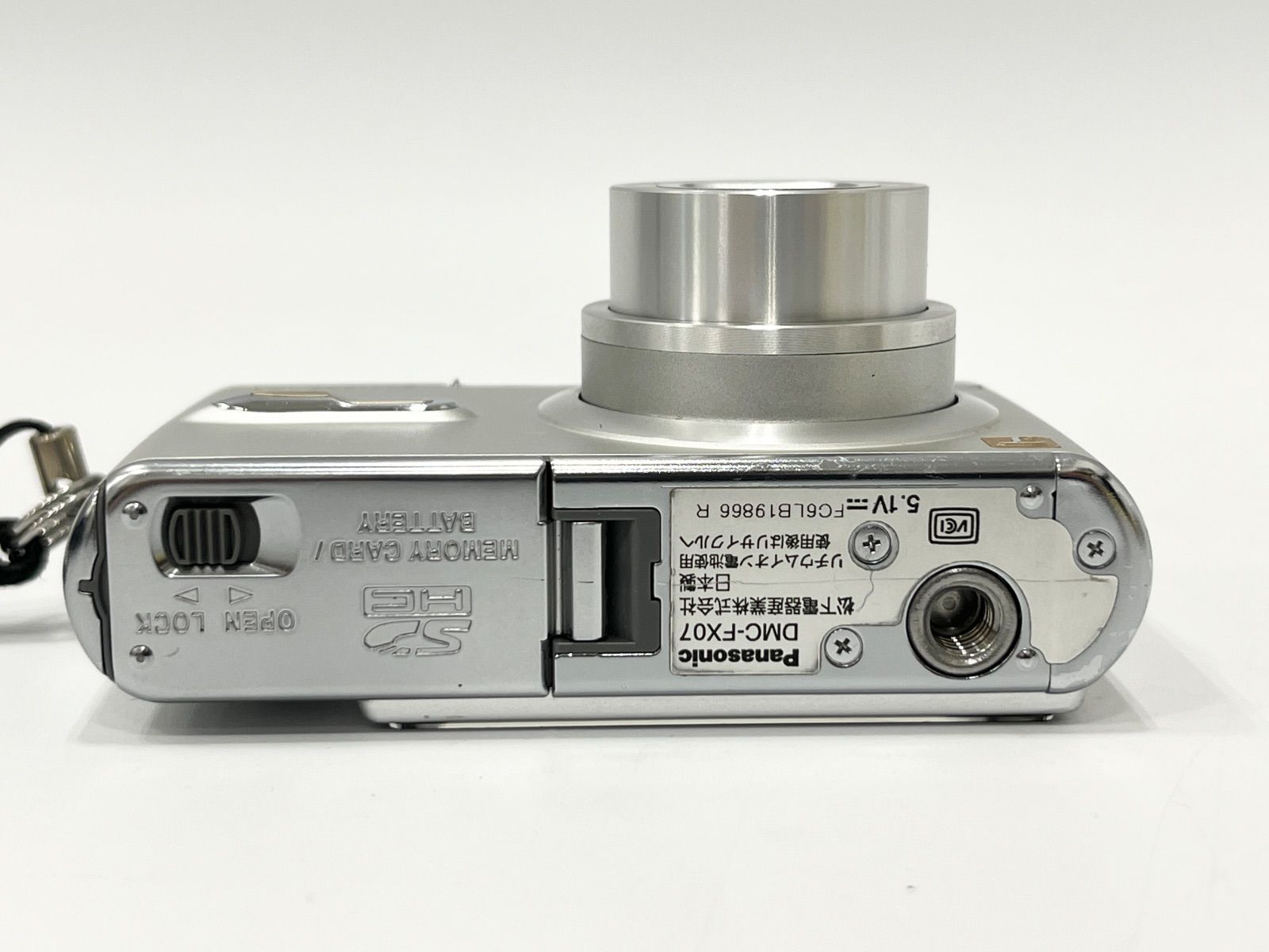 11737 Panasonic コンパクトデジタルカメラDMC-FX7 動作品