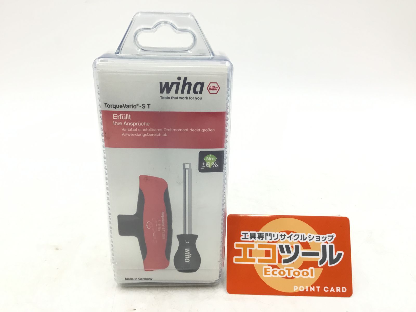 領収書発行可】☆Wiha/ビーハ 可変Ｔハンドルトルクレンチ 2893V514