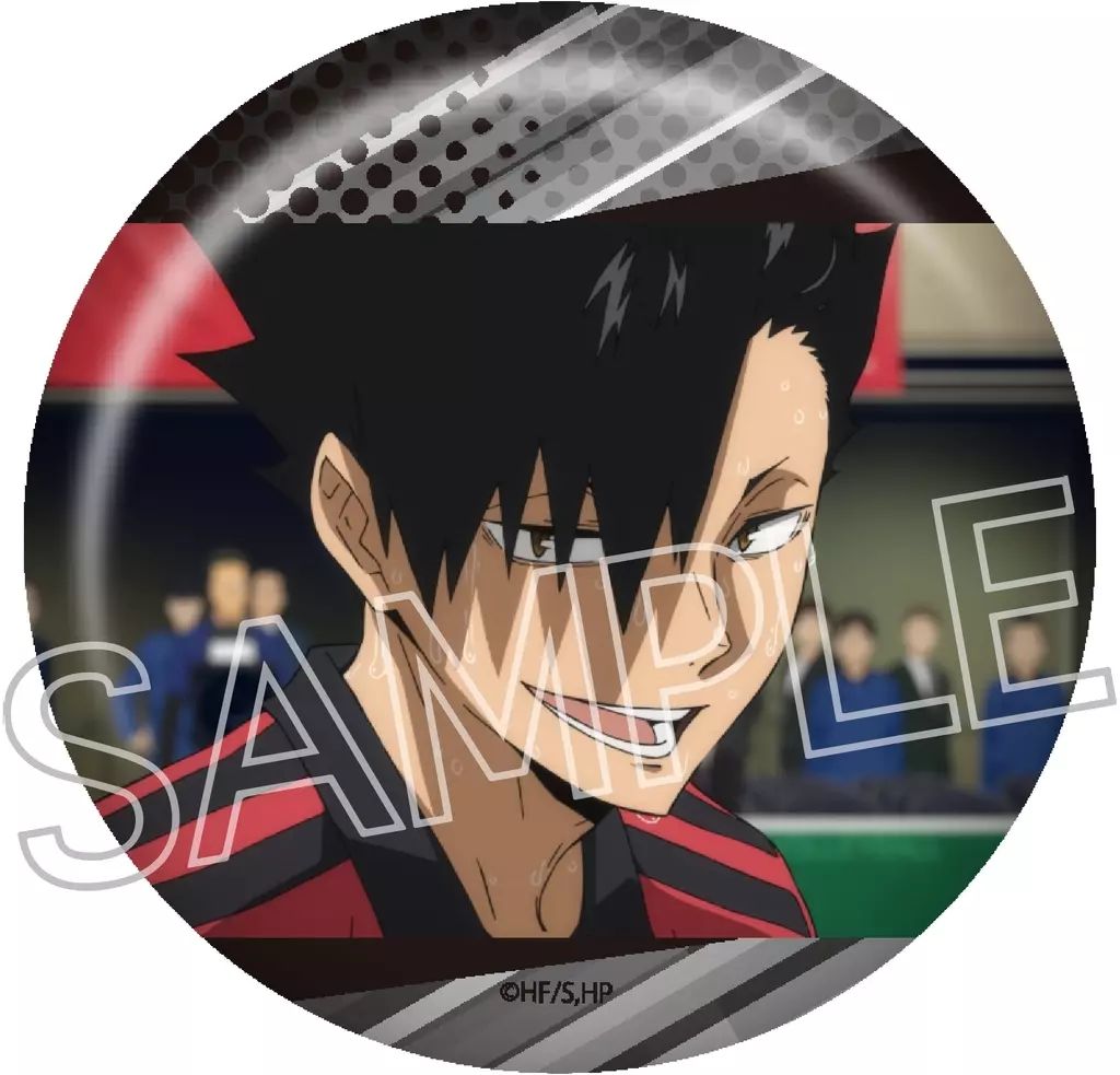 中古】バッジ・ビンズ 黒尾鉄朗 「ハイキュー!! 百面相缶バッジ vol.6