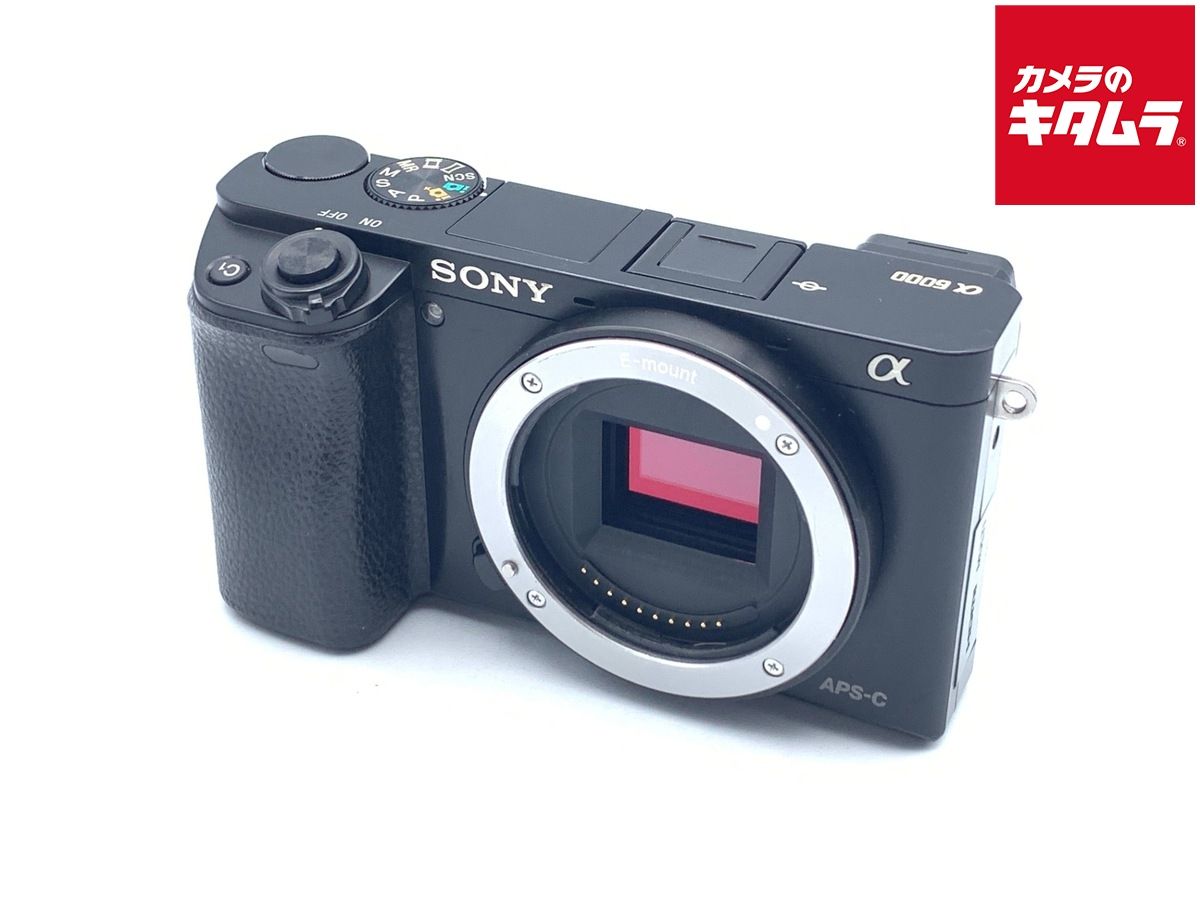 並品 ソニー α6000 ボディ ブラック ILCE-6000 B