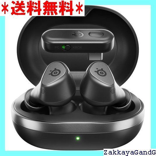 SteelSeries ゲーミングイヤホン ワイヤレス Arctis GameBuds X ANCノイズキャンセリング PC|PS 5|4|Switch|スマートフォン対応 IP55防塵防水 Bluetooth 5.3 2.4GH ク 61681 55