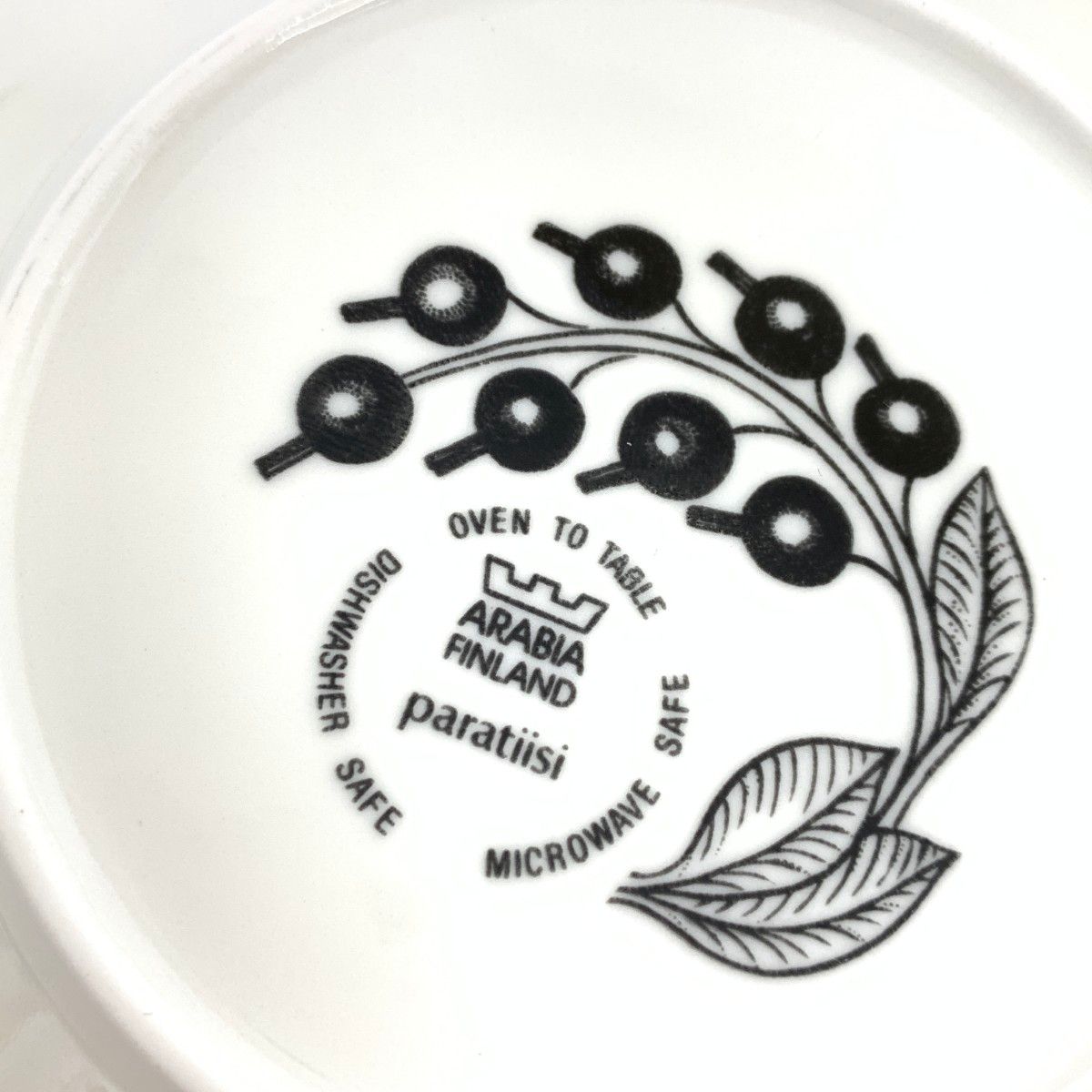 ARABIA アラビア プレート/パラティッシパープル 4枚セット/16.5㎝/旧  