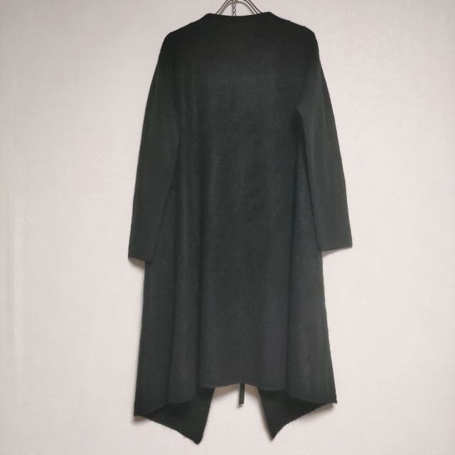 R&D.M.Co- カシミヤ ロングニット カーディガン ブラック レディース  