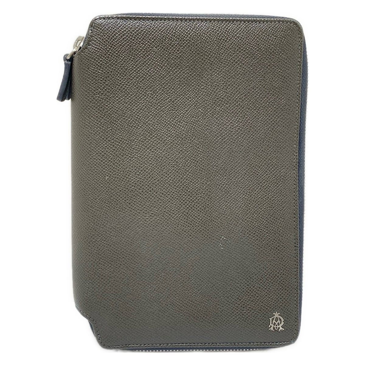 dunhill ALFREDDUNHILL ダンヒル 財布 - グレーベージュ 財布 札入れ その他 ラウンドファスナー レザー