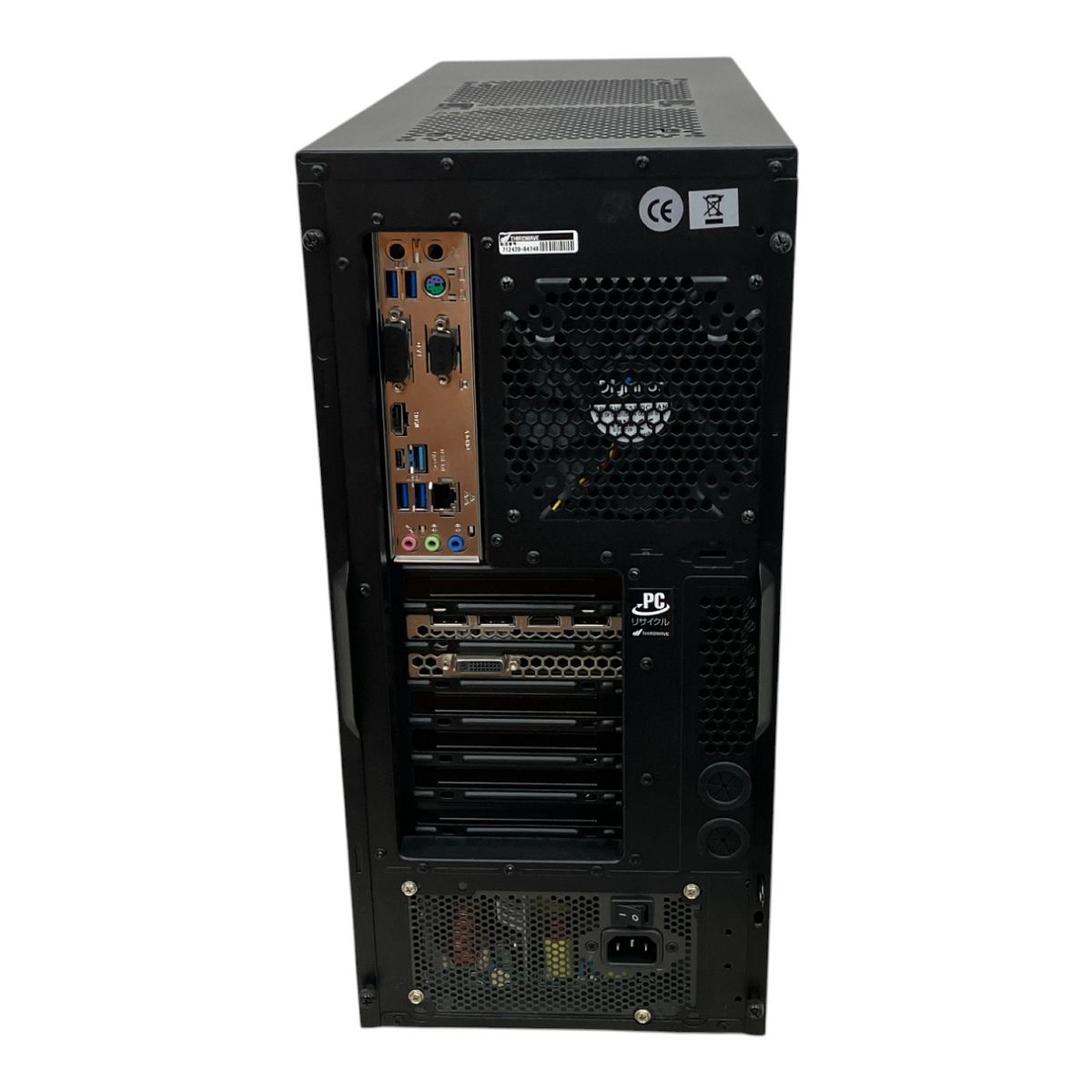 Win10 8700K 16GB M.2 GTX1070Ti デスクトップPC 中古 THIRDWAVE GALLERIA KT(Intel Core i7 8700K/16GB/SSD500GB