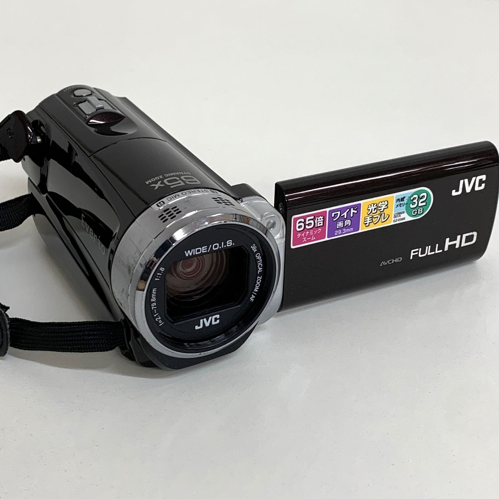 Amazon | JVCKENWOOD JVC ビデオカメラ EVERIO GZ-E565 内蔵