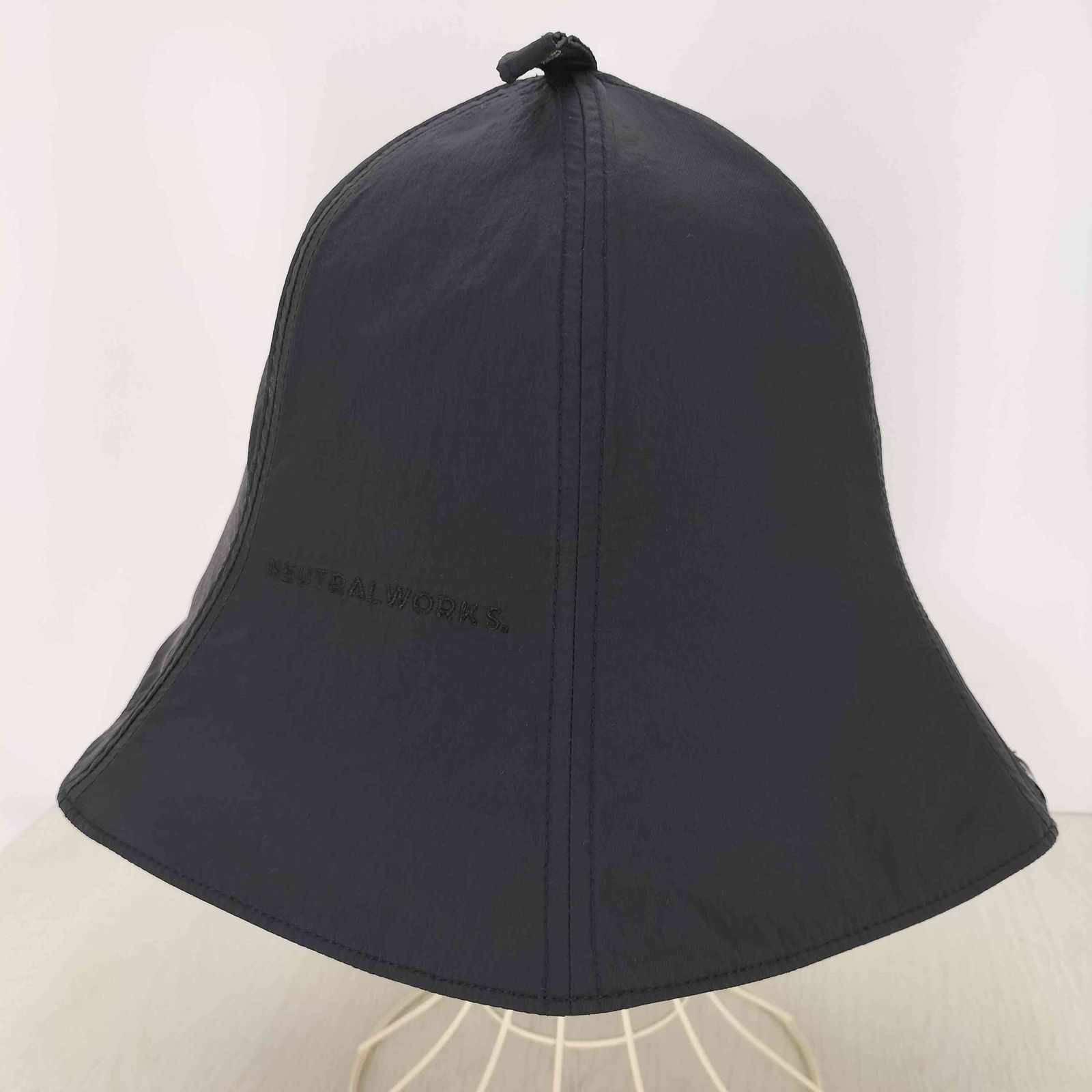 NEUTRALWORKS.　NOWTER / SAUNA HAT ブラック　M 公式】ナウター サウナハット（ユニセックス）｜ニュートラル