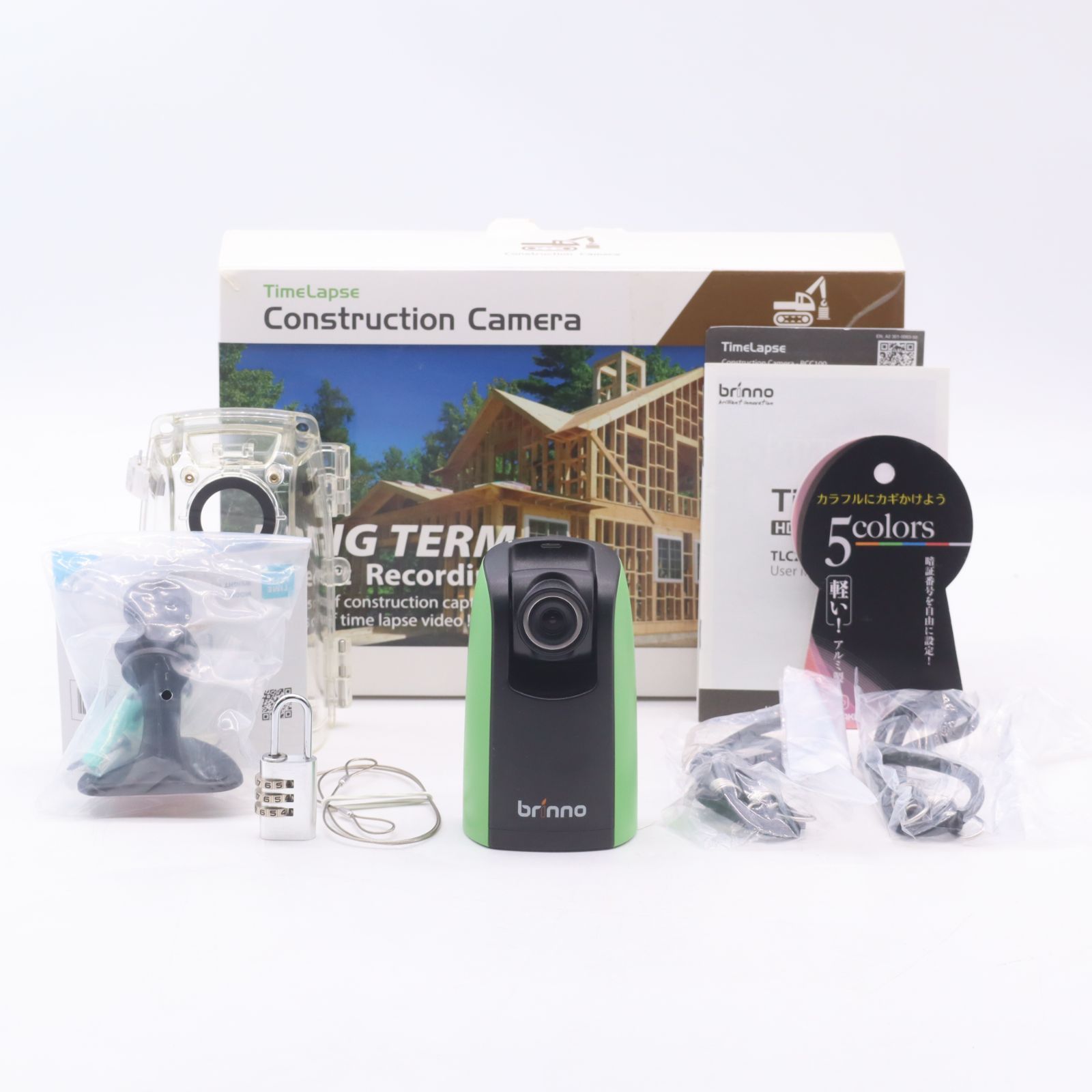 Brinno 防水建築風景タイムラプスカメラ BCC100 4524
