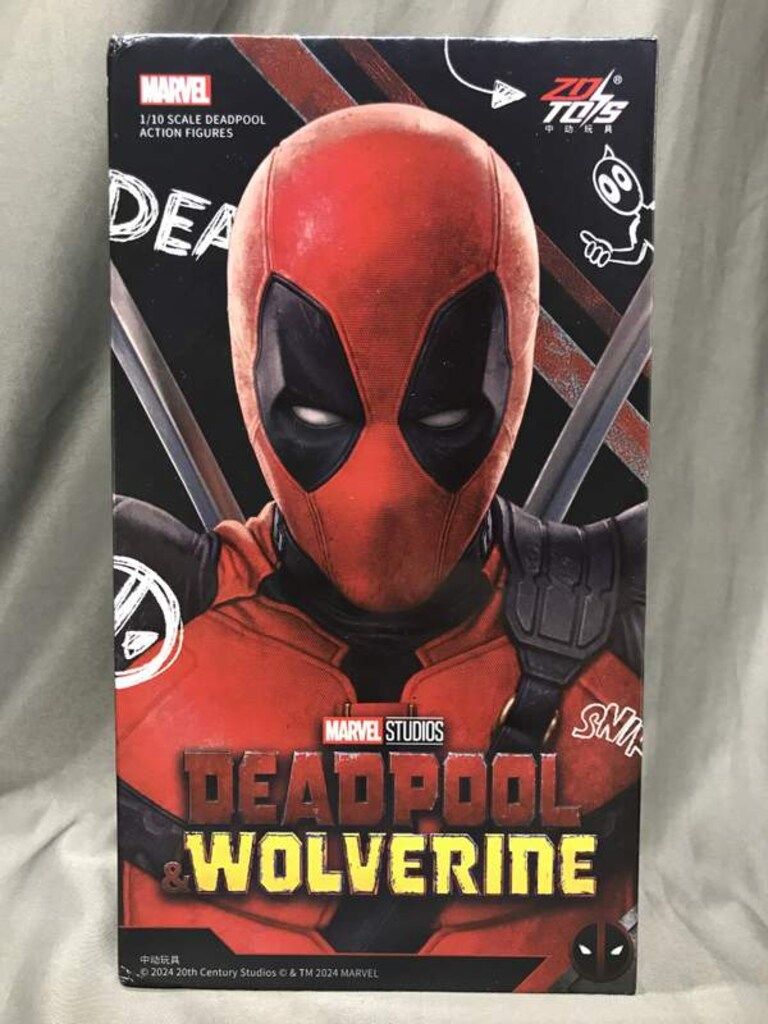 ZD TOYS ACTION FIGURE MARVEL DEADPOOL 1/10