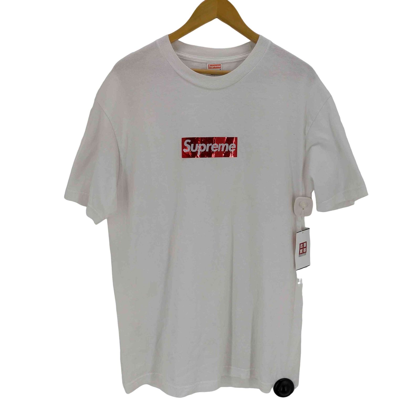 シュプリーム Supreme 3D holographic box logo tee メンズ JPN L