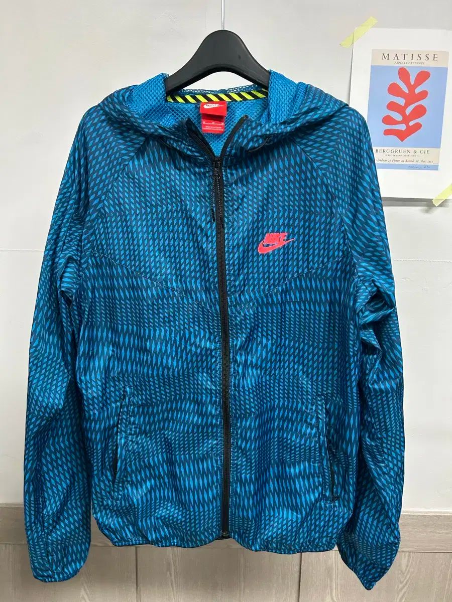 Nike ナイキ ウインドブレーカー M 青