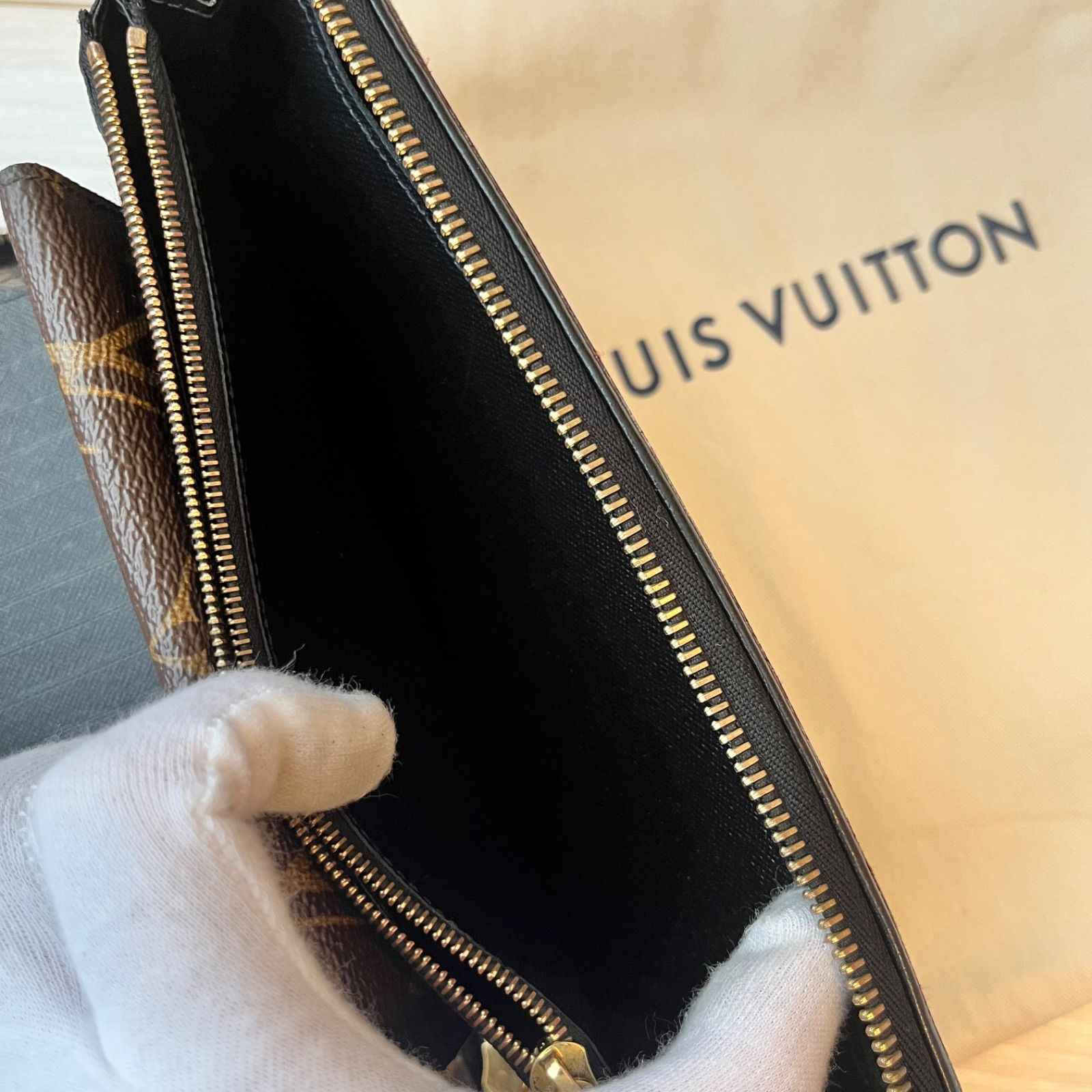 ⭐️ 美品 ルイ・ヴィトン マカサー デイリー オーガナイザー 長財布 ブラック ⭐️ 美品 ルイ・ヴィトン マカサー デイリー オーガナイザー 長財布