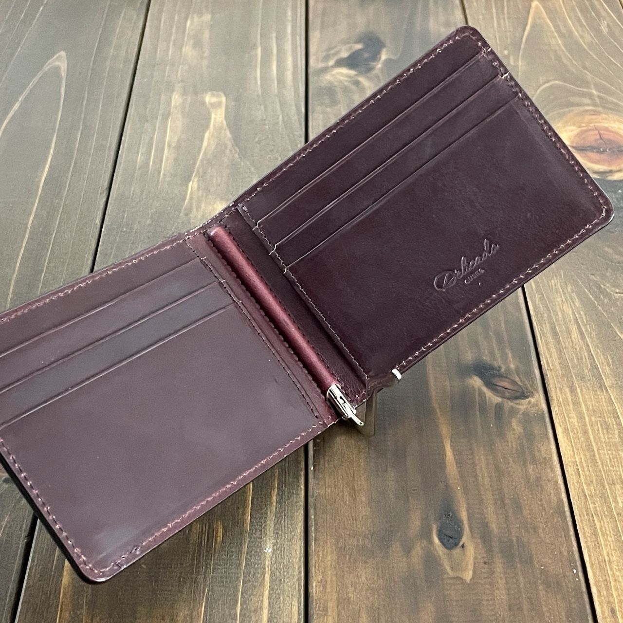 HORWEEN ホーウィン シェルコードバン マネークリップ スタンプ - メルカリ